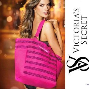 Victoria's Secret | 2012 Black Friday Pink Sequin Travel Tote Bag